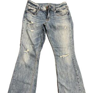 Womens American Eagle Jeans Artist Stretch 8 Regular